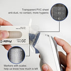 500X Ear Thermometer Probe Covers Refill Caps Lens Filters, Refill Covers Compatible with Braun Ear Thermometer, BPA Free and Disposable Digital Covers for Braun IRT 6520, IRT6020, IRT6500 Series