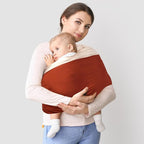 TKKOK Baby Wrap Carrier, Unisex Baby Carrier, Lightweight & Ultra Soft, Easy to Wear Baby Wrap, Perfect for Newborn Toddlers