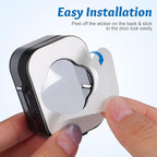 TOYANDONA 1pc Safety Lock Cover Child Safety Lock Child Proof Door Handle Child Proof Door Cover Child Proof Door Lock Cover Child Safety Door Cover Stove Abs Knob Security Door Baby