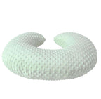 Nursing Pillow and Positioner, Breastfeeding, Bottle Feeding, Baby Sitting Support with Removable Ultra Soft Cover, Tummy Time Support for Baby Boys and Girls (Green)