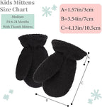 Zsedrut Baby Boys Winter Glove Warm Toddler Infant Girls Mittens Fleece Lined Gloves 1-7 Years