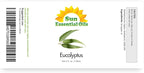 Sun Essentials Oils - 4 oz Eucalyptus Essential Oil with Dropper for Diffuser, Skin, Aromatherapy Massage, Humidifier, Scent for Candle, Lotion & Soap Making at Home, Fragrance for Room