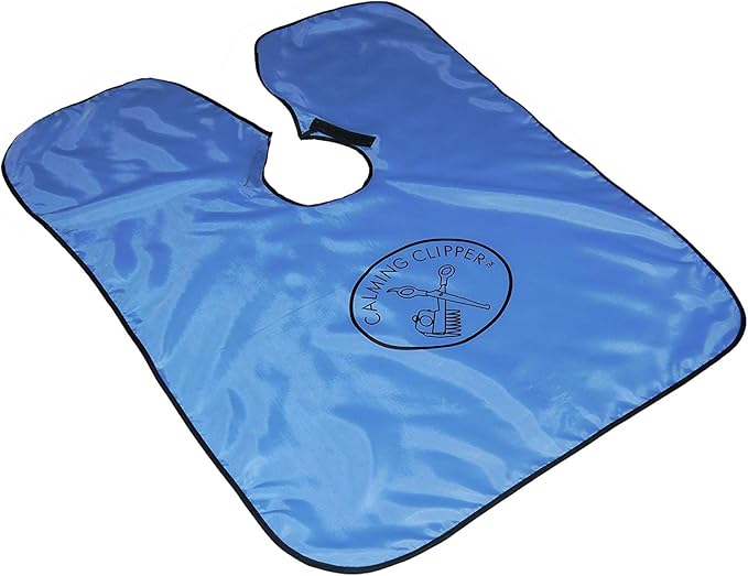 Calming Clipper® - The Silent, Gentle Haircutting Kit for Children with Autism and Sensory Sensitivity - Includes Barber Cape (21pcs RH + Sharpener)