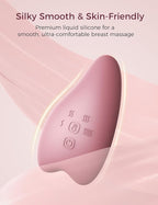 Momcozy Warming Lactation Massager Pro, 8 Vibration Modes & 4 Heating Levels, Longer-Lasting & 100s Rapid Warming Breast Massager, Quick Charging, Improves Milk Flow & Relieves Breast Engorgement