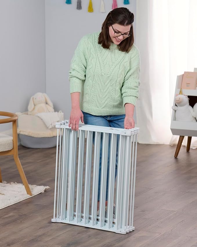 Regalo 194-Inch Super Wide Adjustable Baby Gate and Play Yard, 2-in-1, Bonus Kit, 4 Count (Pack of 1)