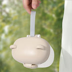 Bebamour Baby Formula Dispenser On The Go, Formula Container to Go, Formula Holder for Travel, Candy Fruit Snack Storage Container with Scoop and Leveller (Coffee)