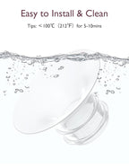 Momcozy Flange Insert 15mm Compatible with Momcozy M5. Original M5 Breast Pump Replacement Accessories, 1PC (15mm)