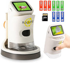 Microscope for Kids, 1000X HD Pocket Kids Microscope, 2.1'' LCD Screen Mini Micrscope for Kids 8-12, Science Mini Scope Toy Kits, Handheld Miniscope Educational Gifts for Kids, 32 GB TF Card Included
