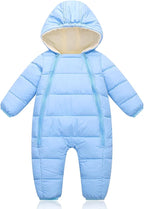 Toddler Snow Suit Baby Snowsuit Infant Boy Winter Coat Girl Puffer Clohtes 0-2T