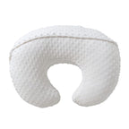 Baby Nursing Pillow and Body Positioner with Premium Slipcover for Breastfeeding for Baby Boys and Girls, Feeding Pillow with Breathable Comfortable Pillowcase (Cloud Dancer)