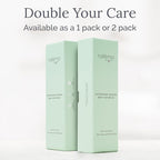 Natemia Soft Bristle Baby Hair Brush Set - 2 Pack Wooden Brushes for Newborns, Toddlers, and Baby Registry Gift