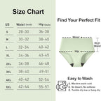 BATTEWA Incontinence Underwear for Women Washable, Leak Proof Underwear High Waist Cotton,Bladder Leakage 50ML (5Beige, 5X-Large, 5 Pack)