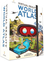Virtual Reality World Atlas Gift Box - Illustrated Interactive VR Atlas and STEM Learning Activity Set - for Ages 8 and Up