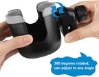 Accmor Stroller Cup Holder with Phone Holder, Bike Cup Holder, Universal Cup Holder for Uppababy Nuna Doona Strollers, 2-in-1 Cup Phone Holder for Stroller, Bike, Wheelchair, Walker, Scooter