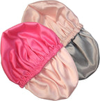 AKISS Baby Infant Newborn Toddler Satin Silk Hair Bonnet Cap for Sleeping 0-3 0-6 3-6 6-12 Months 1-2 1-3 Years