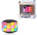 R.Y.TOYS Rotate and Slide Puzzle-Design Patent,Fidget Toys(Restore Order/Create Patterns) 12 Colors,3 Layers-Open Cover for Quick Play,Brain Teaser,Sensory Toys,Birthday Gifts,Easter Basket Stuffer