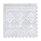 Lillefolk Baby Play Mat for Floor – 6x8ft Gray | Soft Non Toxic Premium EVA Foam Tiles for Tummy Time, Crawling & Playroom – Waterproof Interlocking Floor Mat for Babies & Toddlers (12 Tiles)