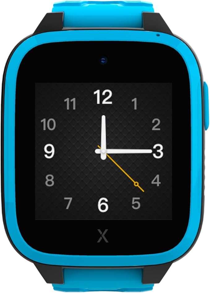 XPLORA XGO 3 - Watch Phone for Children (4G) - Calls, Messages, Kids School Mode, SOS Function, GPS Location, Camera and Pedometer – (Subscription Required) (Blue)