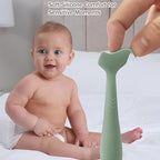 Baby Diaper Cream Spatula - Baby Diaper Rash Cream Applicator for Butt Paste Diaper Cream - Newborn Essentials (gray, green, pink)