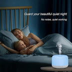 Aromatherapy Diffuser for Essential Oil, 300ml Cool Mist Humidifier with Remote Control, Aroma Diffusers for Home with Waterless Safety Switch & 14 LED Colors