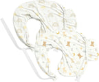 Nursing Pillow Covers Compatible with Breast Feeding Pillow Nursing Pillow (2 Pack Covers-Pillow NOT Included)