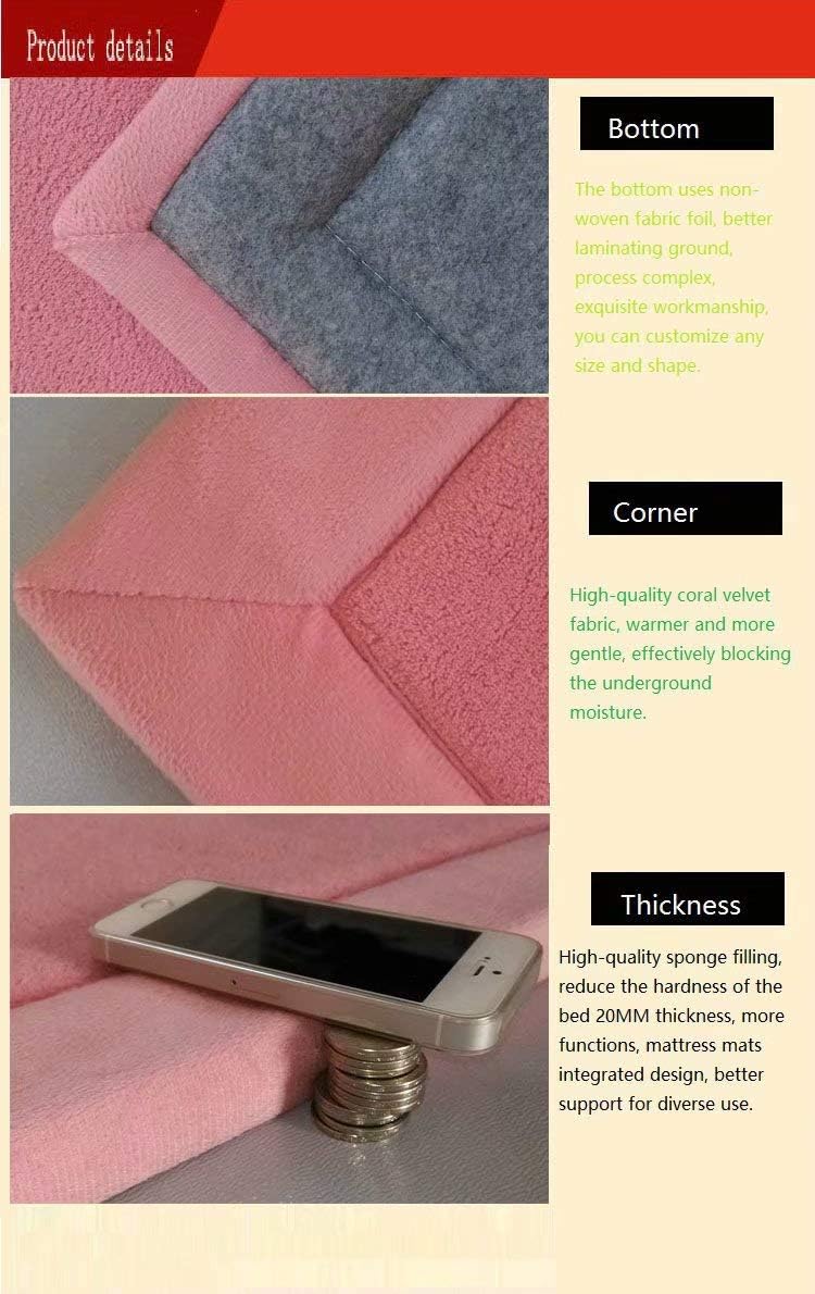 V-mix Baby Play Mat Nursey Decor Area Rug 1.18" Thick Hypebeast Rug Non Slip Rug Pads Large Area Rug Play Mats for Babies and Toddlers Non-Toxic Area Rugs Used for Living Room 6.6x6.6Ft