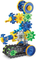 Learning Resources Gears! Gears! Gears! Treadmobiles Building Set, STEM Toys, Develops Early Engineering Skills, 108 Pieces, Ages 5+
