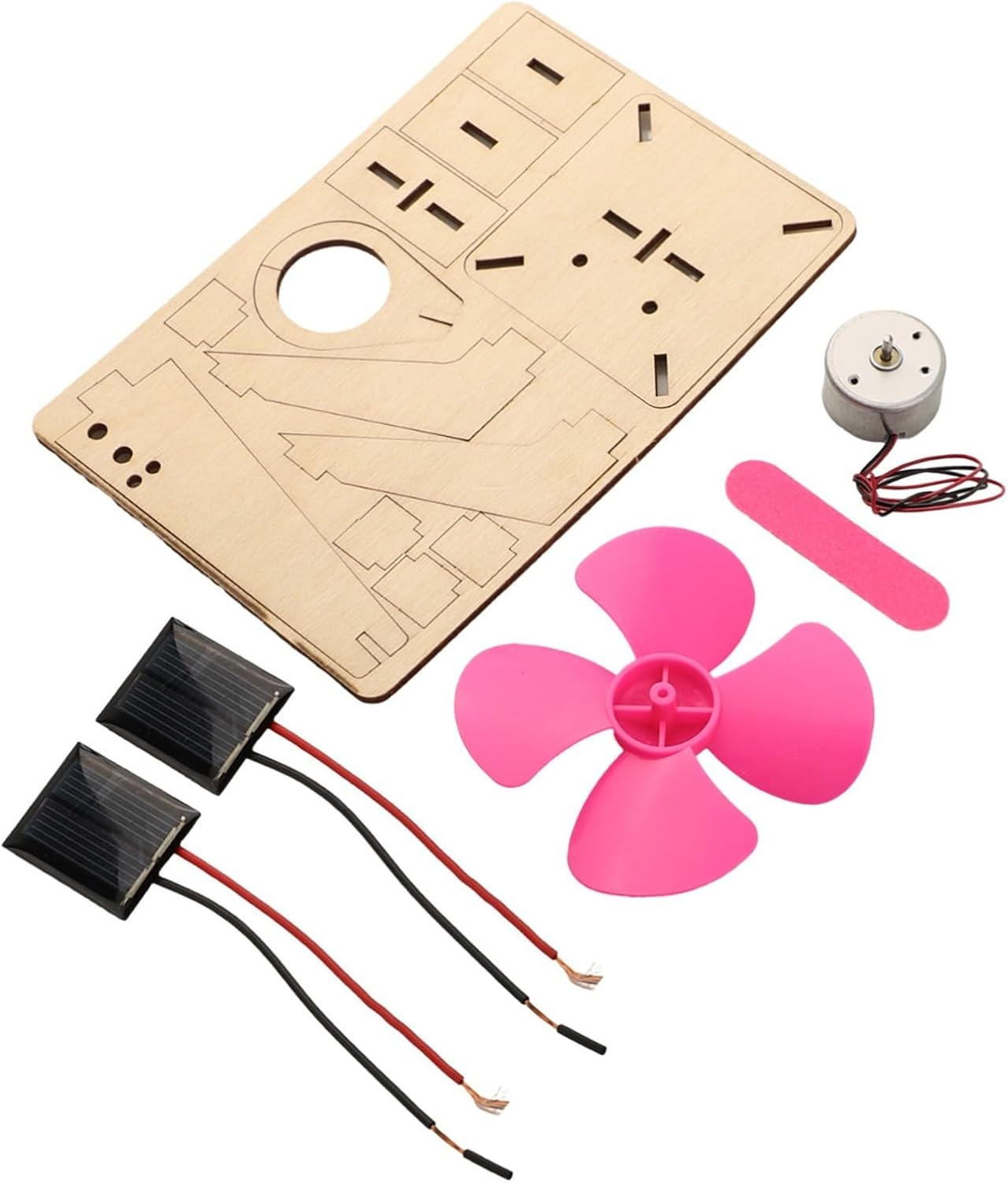 Creative Learning with DIY Solar Fan Kit for Kids Explore the Wonders of Renewable Energy (1pc)
