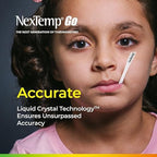 NexTemp® Go - Ready When You are - Single-Use Disposable Thermometers - Results in Seconds, for Work, Home, & Travel (100-Pack (Farenheit))