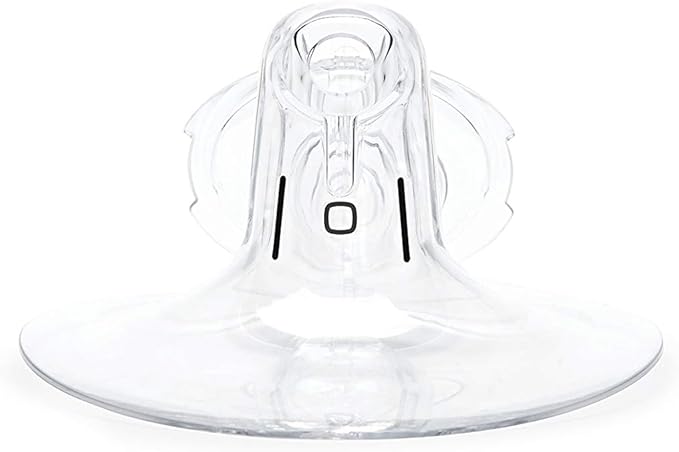Elvie Breast Pump Breast Shield - 28mm - Nipple Flange for Pumping Breast Milk - Accessories & Breastfeeding Essentials for Electric Pumps - BPA Free, Dishwasher Safe - 2 Pack