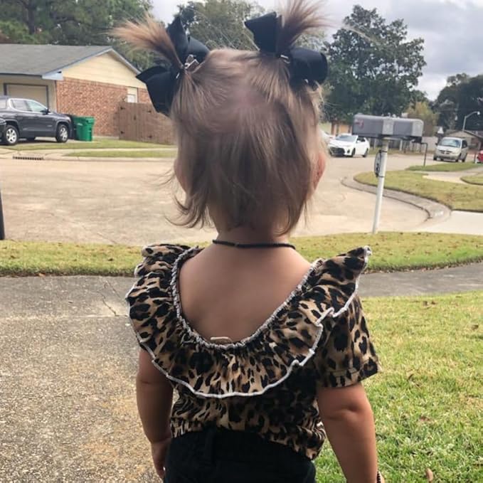 CÉLLOT 40 Pieces 3 Inch Hair Bows for Girls Clips Grosgrain Ribbon Boutique Hair Bow Alligator Clips For Girls Teens Toddlers Kids