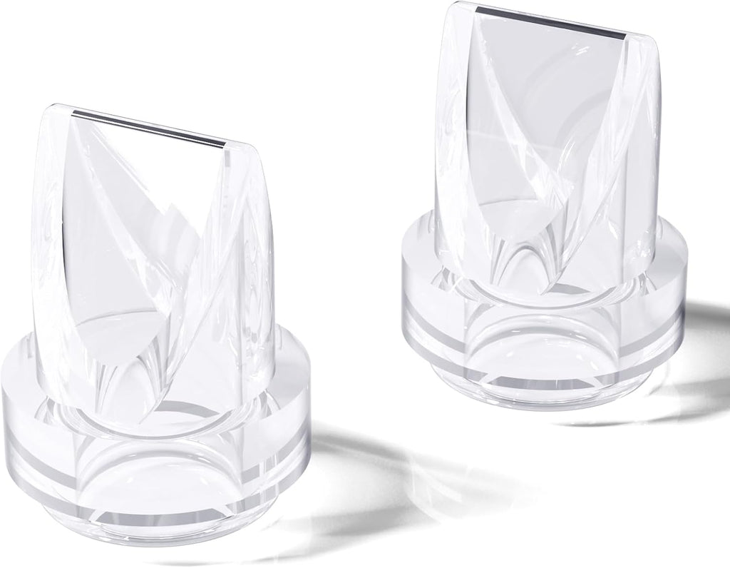 NCVI Duckbill Valves Compatible with NCVI Wearable Breast Pump 8111/S32/8131, Breast Pump Replacement Accessories, 2 Pack Set