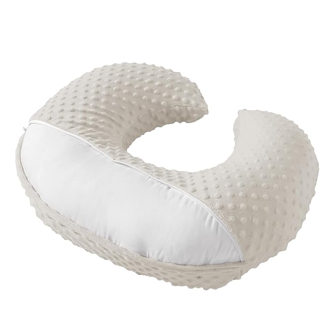 Nursing Pillow for Breastfeeding, Breast Feeding Pillows for Mom, Nursing Pillows for Newborn Baby Support, Nursing Pillow and Positioner with Removable Cover