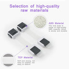 Child Proof Cabinet Locks, 4 Pack Child Locks for Drawer Cupboard Dishwasher Cupboard Pantry and Toilet. Adhesive Safety Baby Proofing Fridge Lock for Kids and Toddler