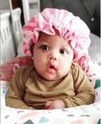 AKISS Baby Infant Newborn Toddler Satin Silk Hair Bonnet for Baby Girl Boy Sleeping Kids Cap Hat