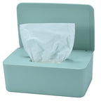 Diaper Wipes Dispenser, Baby Wipes Case, Baby Wipe Holder Keeps Diaper Wipes Fresh, Wipe Container with Non-Slip Feet (Green)