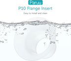 Paruu P10 Flange Insert 24mm, Original Breast Pump Parts, Wearable Breast Pump Replacement Accessories, 2 Pack
