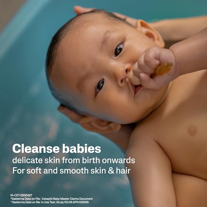 Cetaphil Baby Wash & Shampoo ,Tear Free, Paraben, Colorant and Mineral Oil Free, 13.5 Fl. Oz (Packaging May Vary)
