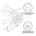100 Prepared Microscope Slides with Specimens for Kids Adults - Bacterium, Fungus, Human Tissues, Mitosis, Plants, Insects, Animals Cells Samples for Biological Science Lab, School Students