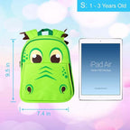 gxtvo Toddler Backpack Leash, 9.5" Kids Safety Leashes Bookbag for Children Boys Girls - Unicorn/Butterfly/Mermaid/Dinosaur