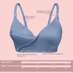 Supermom Hands Free Pumping and Nursing Bra - Hands Free Nursing Bra for Pumping - Breastfeeding Bras for Women