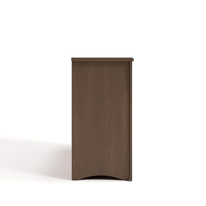 Storkcraft Crescent 6 Drawer Double Dresser (Hazelnut) – GREENGUARD Gold Certified, Nursery Dresser for Kids Bedroom