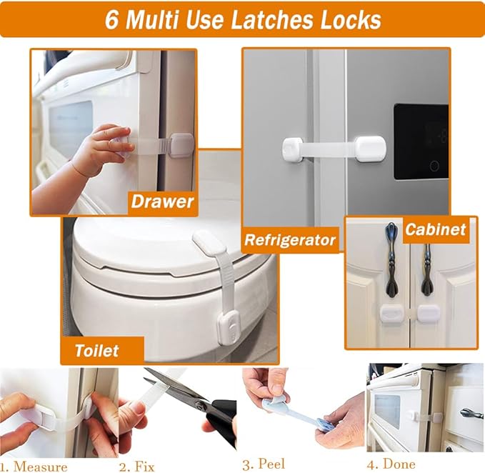 Baby Proof Kit, 58 Packs Baby Proofing Kit Essentials Child Proofing Appliance with Cabinet Locks, Corner Guards and Outlet Covers - All-in-one Super Value Child Proof Kit