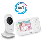 VTech VM3252 Video Baby Monitor with 1000ft Long Range, Auto Night Vision, 2.8” Screen, 2-Way Audio Talk, Temperature Sensor, Lullabies