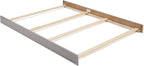 Full-Size Conversion Kit Bed Rails for Sorelle Convertible Cribs - Solid Wood Rail - Toddler and Adult Bed Rail for Full-Size Beds - Essential Nursery & Baby Furniture (Model #215, Stone Gray)