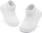 Engtoy Baby Shoes & Socks - Non-Slip Breathable Slippers with Soft Rubber Sole - Baby Boys & Girls Slip On Sneakers