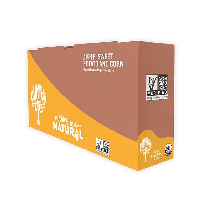 Pumpkin Tree Peter Rabbit Organics, Apple, Sweet Potato, and Corn, 4.4 Ounce (Pack of 10)