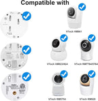 BFYTN 15.7 inches Baby Monitor Mount Compatible with VTech VM901, VM924, VM928, VM923, RM7764, RM5764, RM5754 Flexible Clip Clamp Mount Long Gooseneck Arm