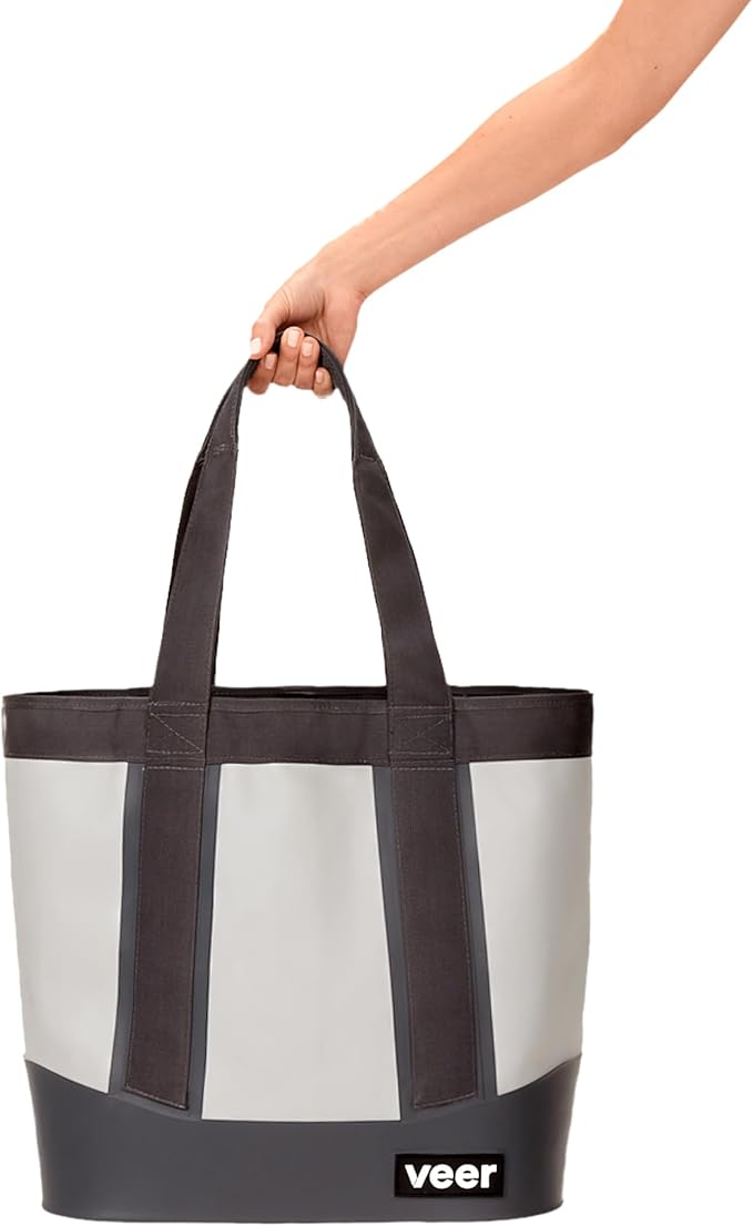 Veer Tote | All-Purpose Beach, Trail and Sideline Tote Bag with Internal Water-Resistant Compartment | Durable, Waterproof, 100 lbs. Capacity
