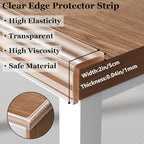 Baby Proofing Edge Protector for Baby 32.8ft Clear Edge Protector Strip Safety Corner Guards Child Proof Corner Bumper for Furniture